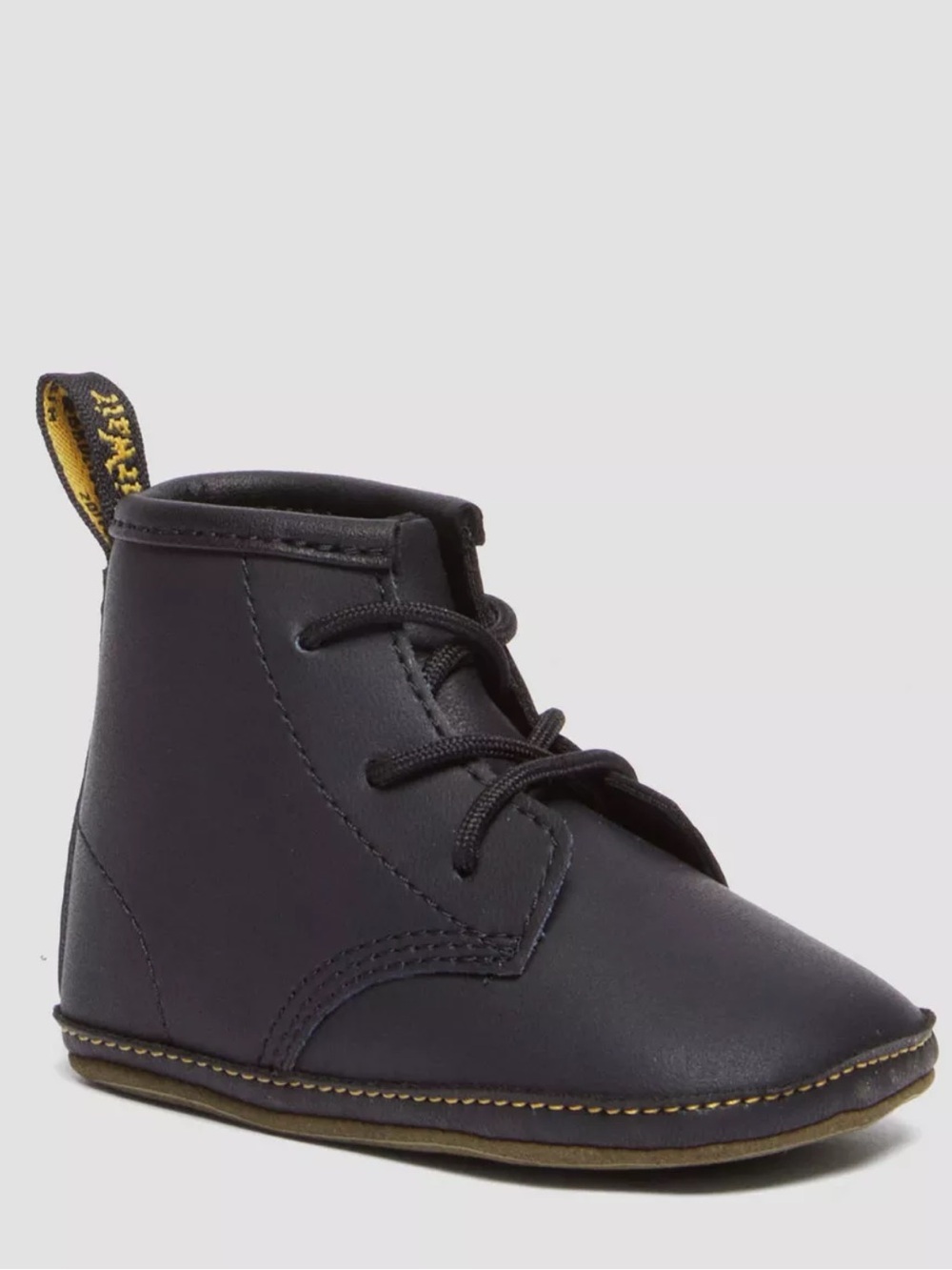 Dr. Martens NEWBORN 1460 AUBURN LEATHER BOOTIES. Size 1
